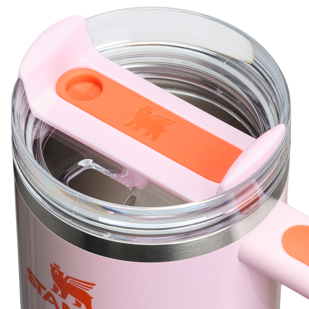 Car-Cup Friendly The Quencher H2.O Flowstate Tumbler | Stanley Create D274S - Premium Stainless Steel Straw Cup for All-Day Hydration Detail