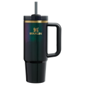 Splash-Resistant FlowState The Wicked for Good Quencher H2.0 Flowstate Tumbler D246P - FlowState 3-Position Lid Insulated Travel Mug - Elphaba For Good