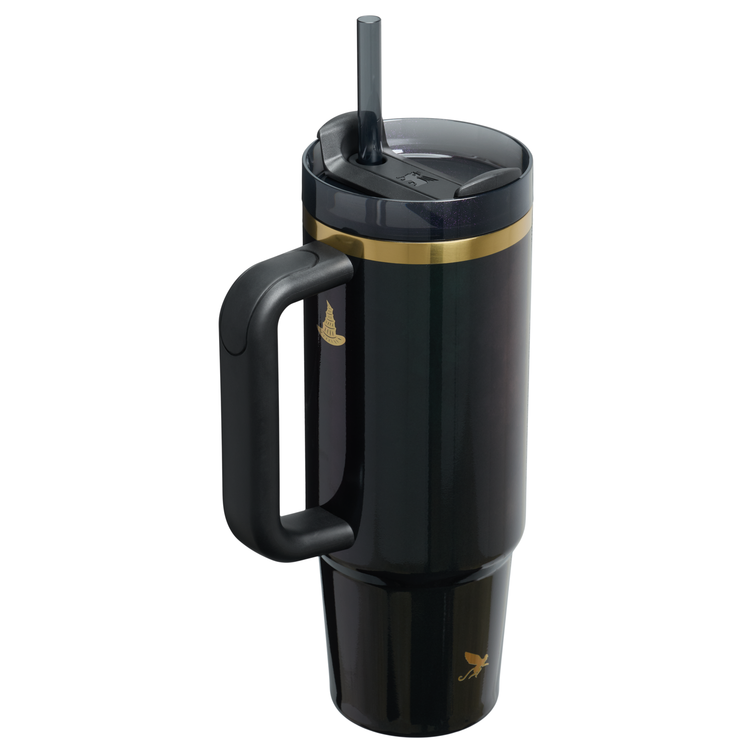 Splash-Resistant FlowState The Wicked for Good Quencher H2.0 Flowstate Tumbler D246P - FlowState 3-Position Lid Insulated Travel Mug Detail