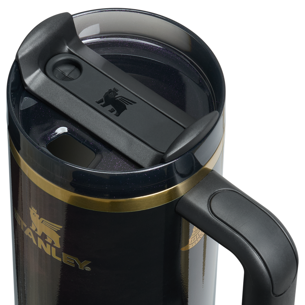 Splash-Resistant FlowState The Wicked for Good Quencher H2.0 Flowstate Tumbler D246P - FlowState 3-Position Lid Insulated Travel Mug Detail