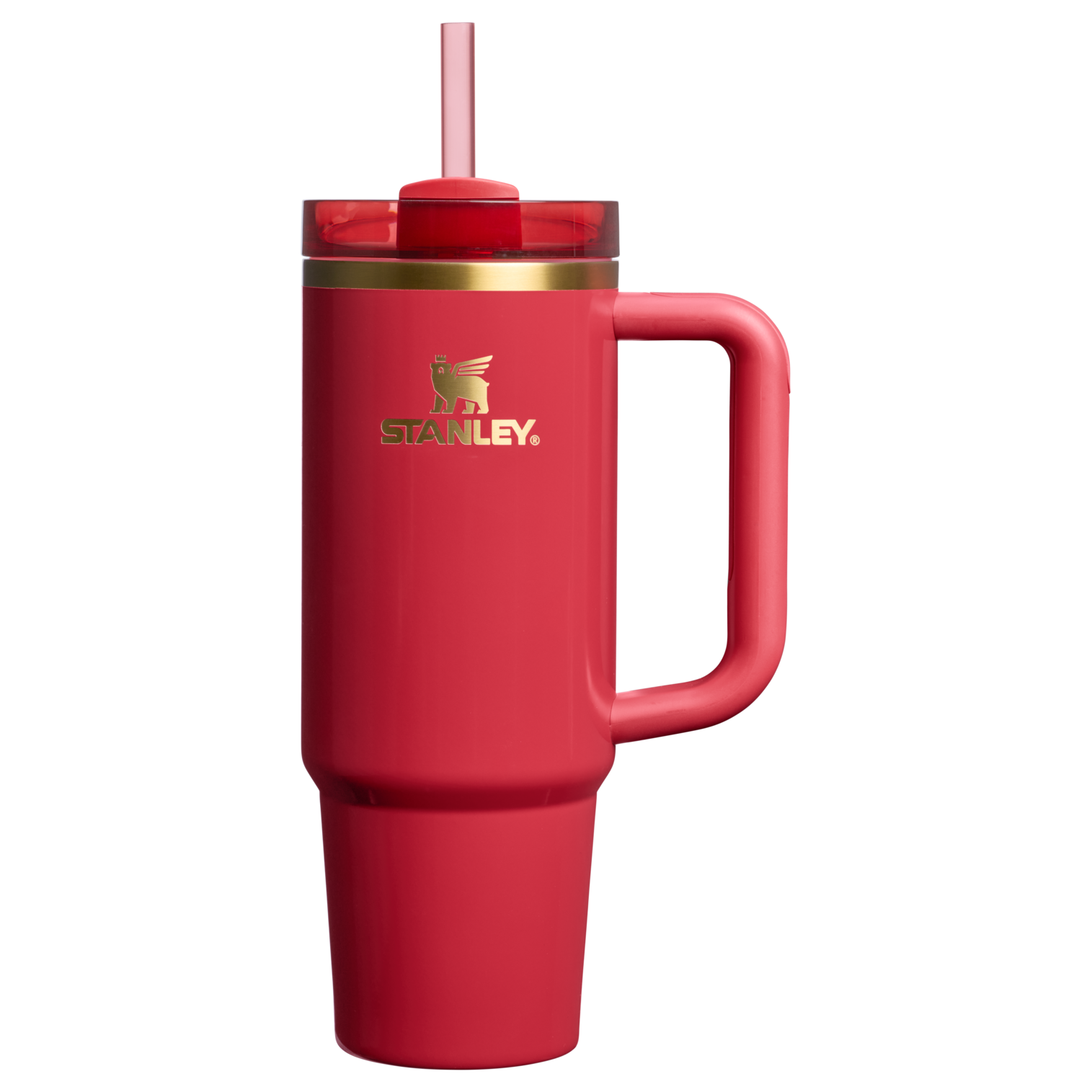 Splash-Resistant FlowState The Cheers & Cheer Quencher H2.0 Flowstate Tumbler D189S - FlowState 3-Position Lid Insulated Travel Mug - Holly Berry Gloss