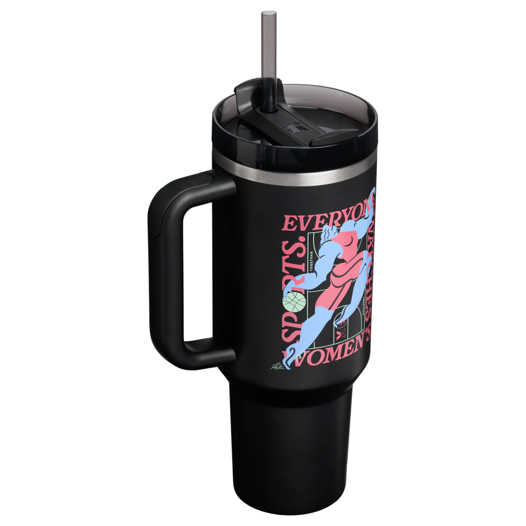 Car-Cup Friendly The Quencher H2.0 Flowstate Tumbler D340Y - 40oz Large Capacity Car-Cup Friendly Quencher Detail