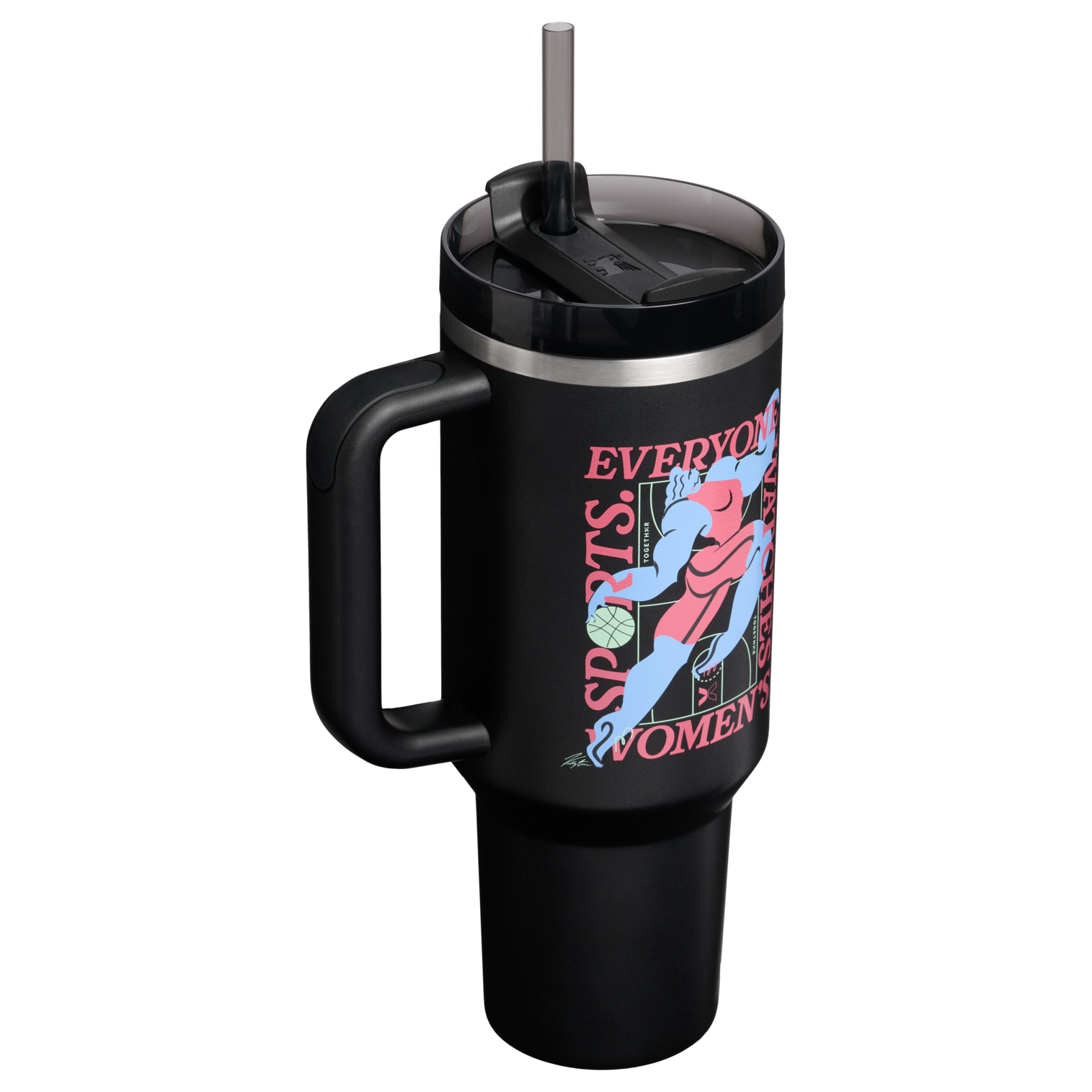 Car-Cup Friendly The Quencher H2.0 Flowstate Tumbler D340Y - 40oz Large Capacity Car-Cup Friendly Quencher Detail
