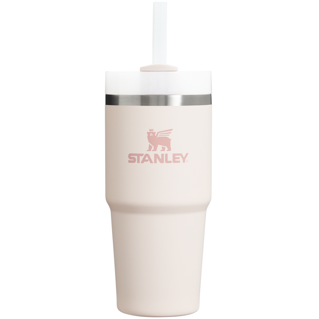 Car-Cup Friendly The Quencher H2.0 Flowstate Tumbler D214X - Premium Stainless Steel Straw Cup for All-Day Hydration - Ash