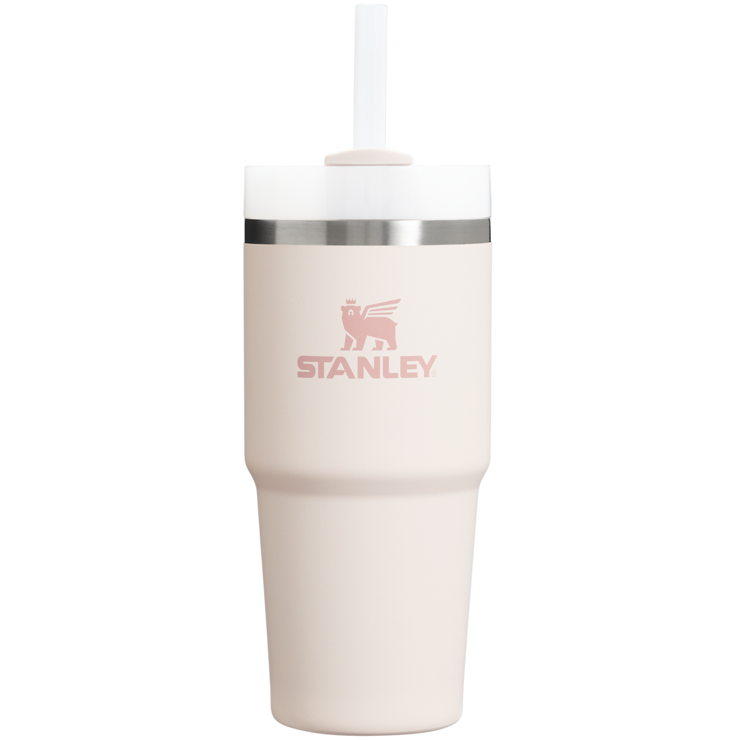 Car-Cup Friendly The Quencher H2.0 Flowstate Tumbler D214X - Premium Stainless Steel Straw Cup for All-Day Hydration - Ash