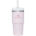 Car-Cup Friendly The Quencher H2.0 Flowstate Tumbler D214X - Premium Stainless Steel Straw Cup for All-Day Hydration - Rose Quartz 2.0