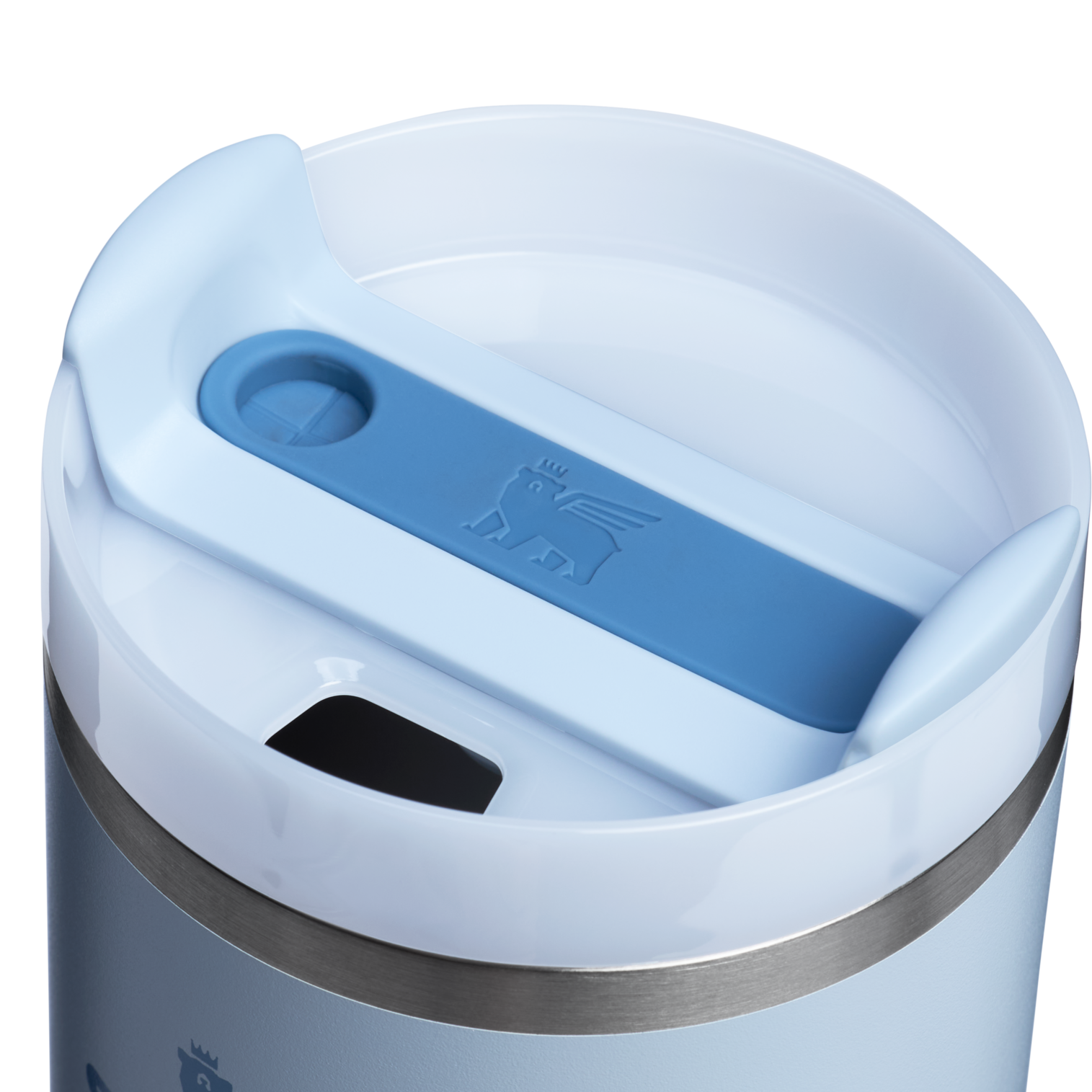 Splash-Resistant FlowState The Quencher H2.0 Flowstate Tumbler | Stanley Create D330L - Premium Stainless Steel Straw Cup for All-Day Hydration Detail