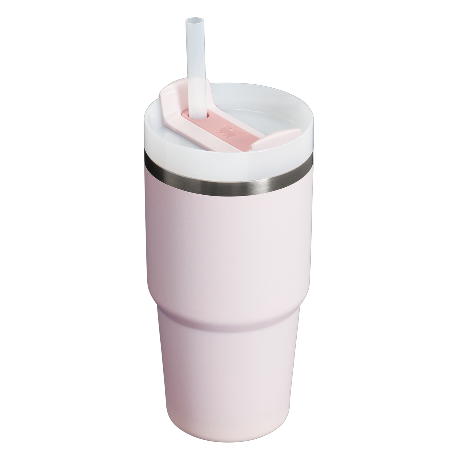 Splash-Resistant FlowState The Quencher H2.0 Flowstate Tumbler D030T - Double-Wall Vacuum Insulated Travel Tumbler with Straw Detail
