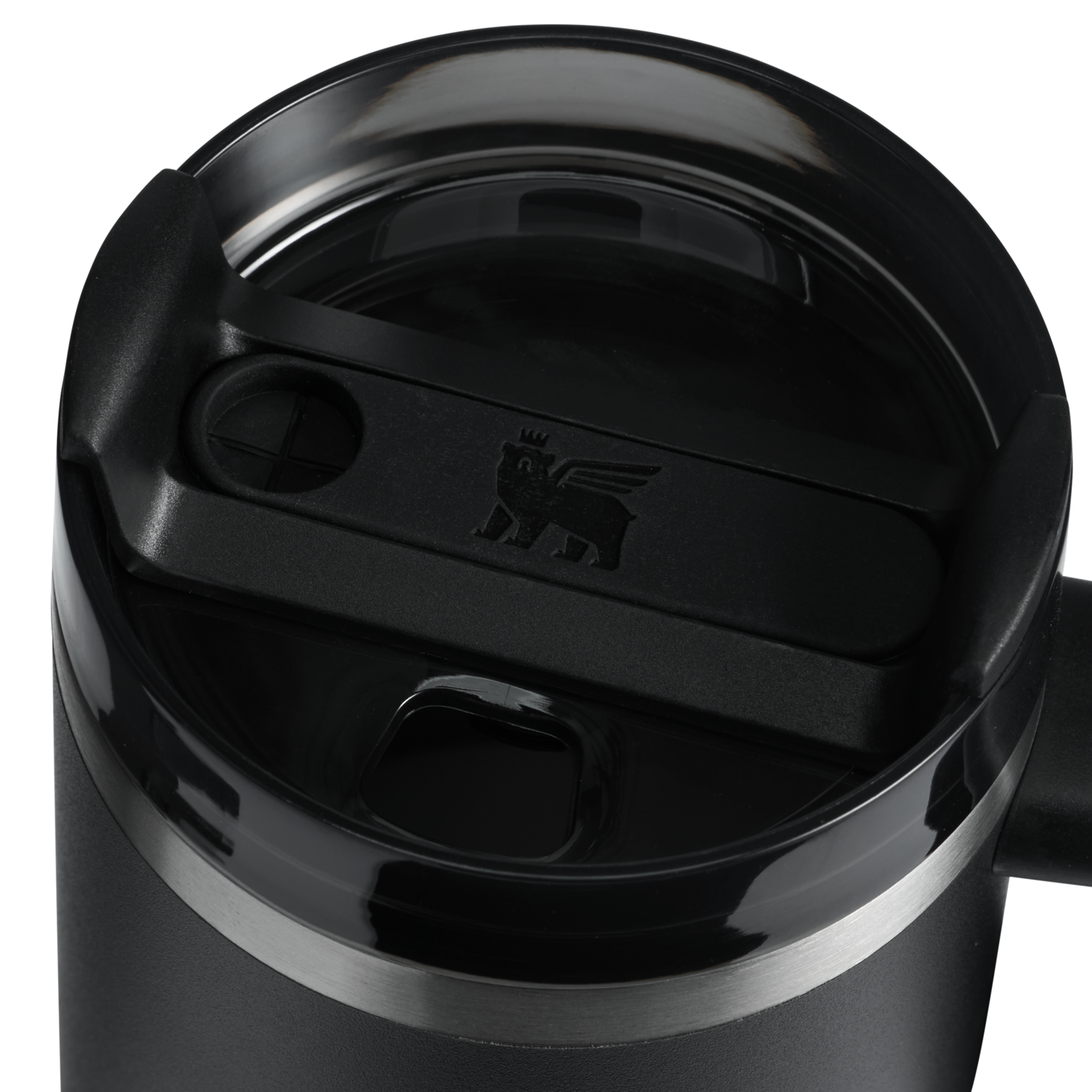 Insulated Travel The Quencher H2.O Flowstate Tumbler D251V - 40oz Large Capacity Car-Cup Friendly Quencher Detail