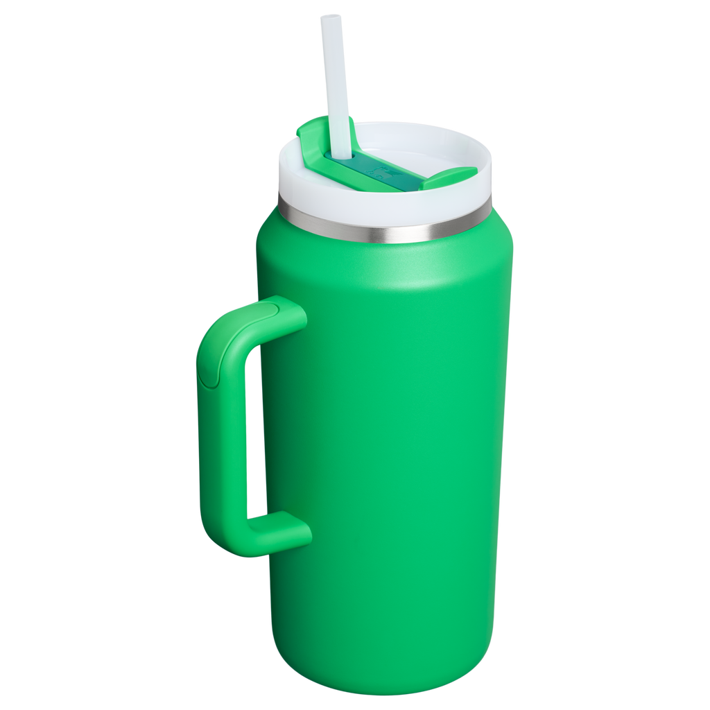 Double-Wall Vacuum The Quencher H2.0 Flowstate Tumbler D033Q - Double-Wall Vacuum Insulated Travel Tumbler with Straw Detail