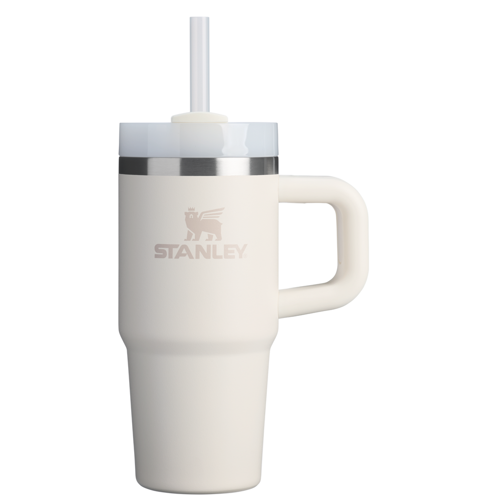 Insulated Travel The Quencher H2.O Flowstate Tumbler | Stanley Create D291F - 40oz Large Capacity Car-Cup Friendly Quencher - Cream 2.0
