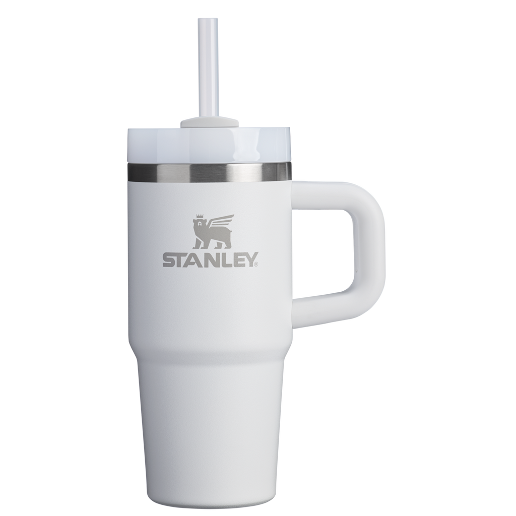 Splash-Resistant FlowState The Quencher H2.O Flowstate Tumbler D068Z - Premium Stainless Steel Straw Cup for All-Day Hydration - Frost