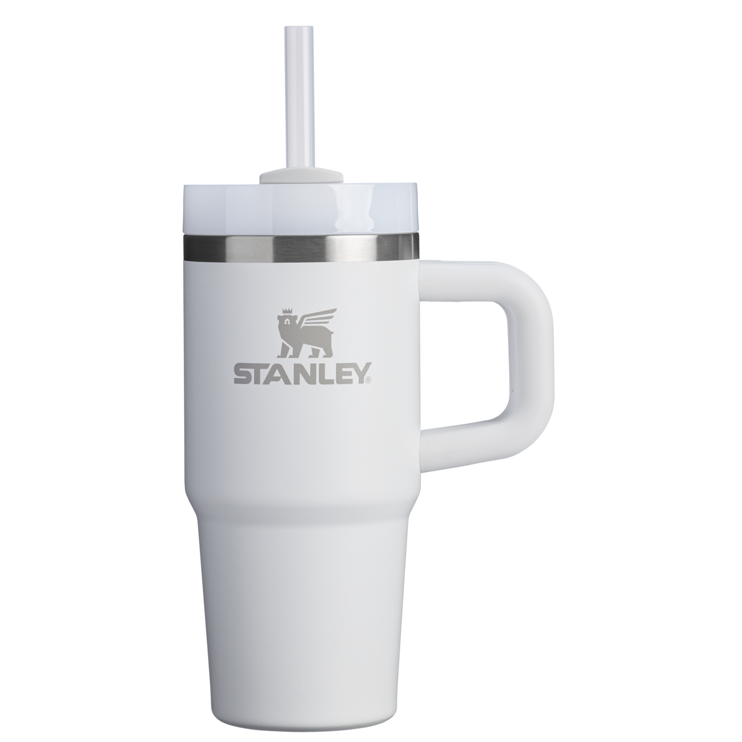 Splash-Resistant FlowState The Quencher H2.O Flowstate Tumbler D068Z - Premium Stainless Steel Straw Cup for All-Day Hydration - Frost