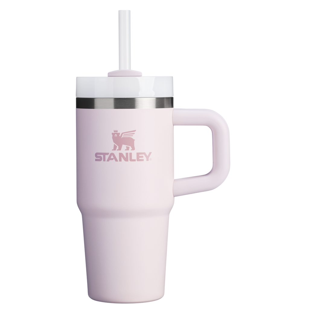 Insulated Travel The Quencher H2.O Flowstate Tumbler | Stanley Create D291F - 40oz Large Capacity Car-Cup Friendly Quencher - Rose Quartz 2.0