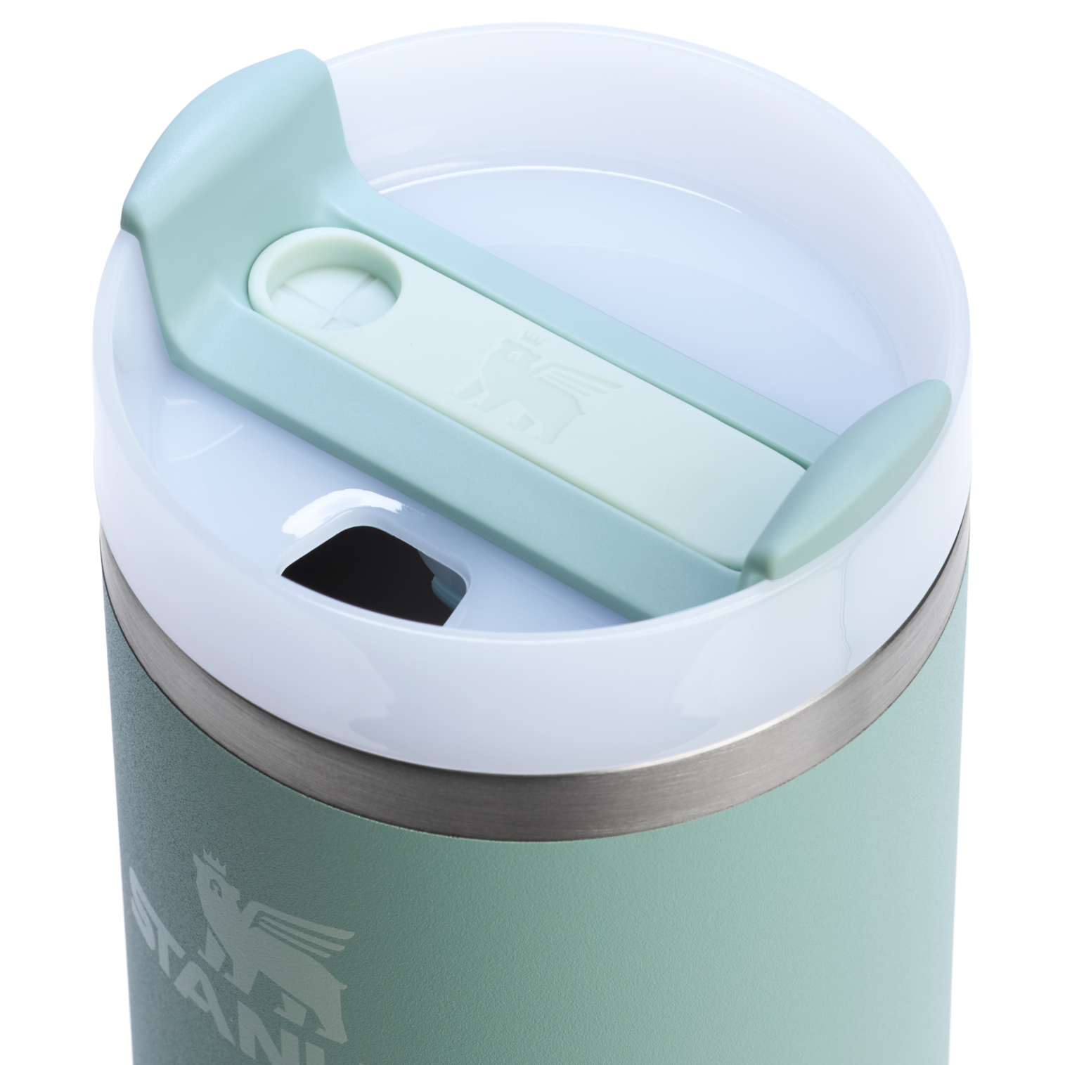 Car-Cup Friendly The Quencher H2.0 Flowstate Tumbler D214X - Premium Stainless Steel Straw Cup for All-Day Hydration Detail