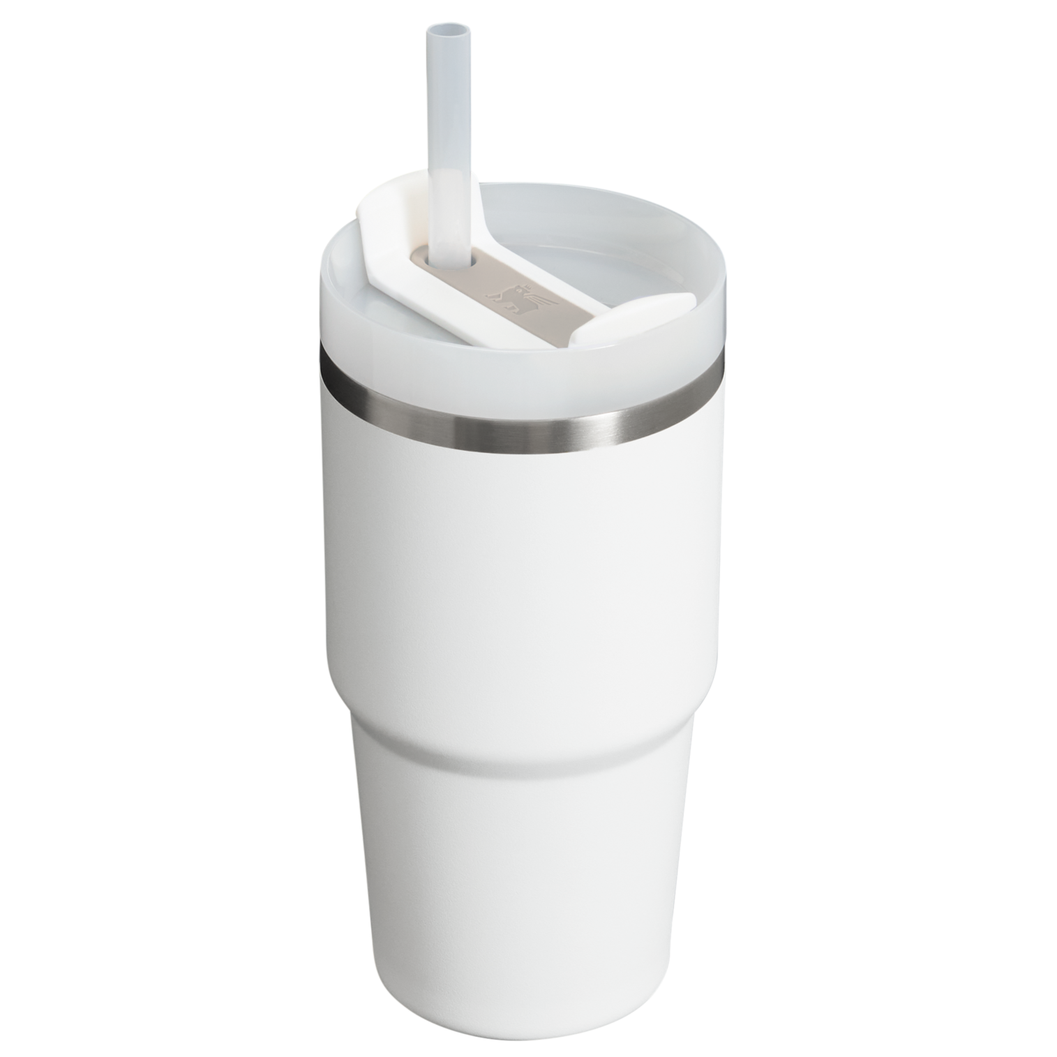 Splash-Resistant FlowState The Quencher H2.0 Flowstate Tumbler D030T - Double-Wall Vacuum Insulated Travel Tumbler with Straw Detail
