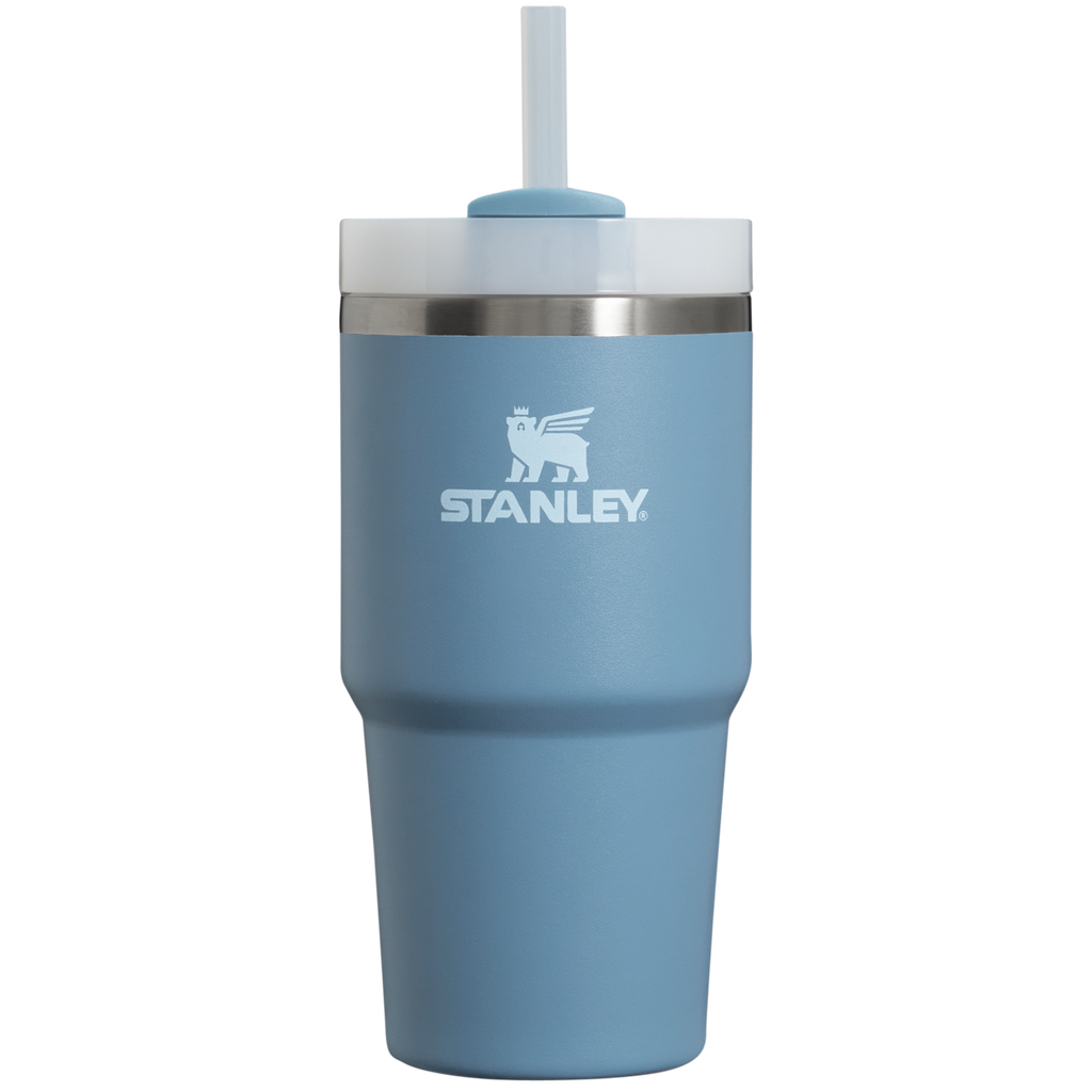 Splash-Resistant FlowState The Quencher H2.0 Flowstate Tumbler D030T - Double-Wall Vacuum Insulated Travel Tumbler with Straw Detail