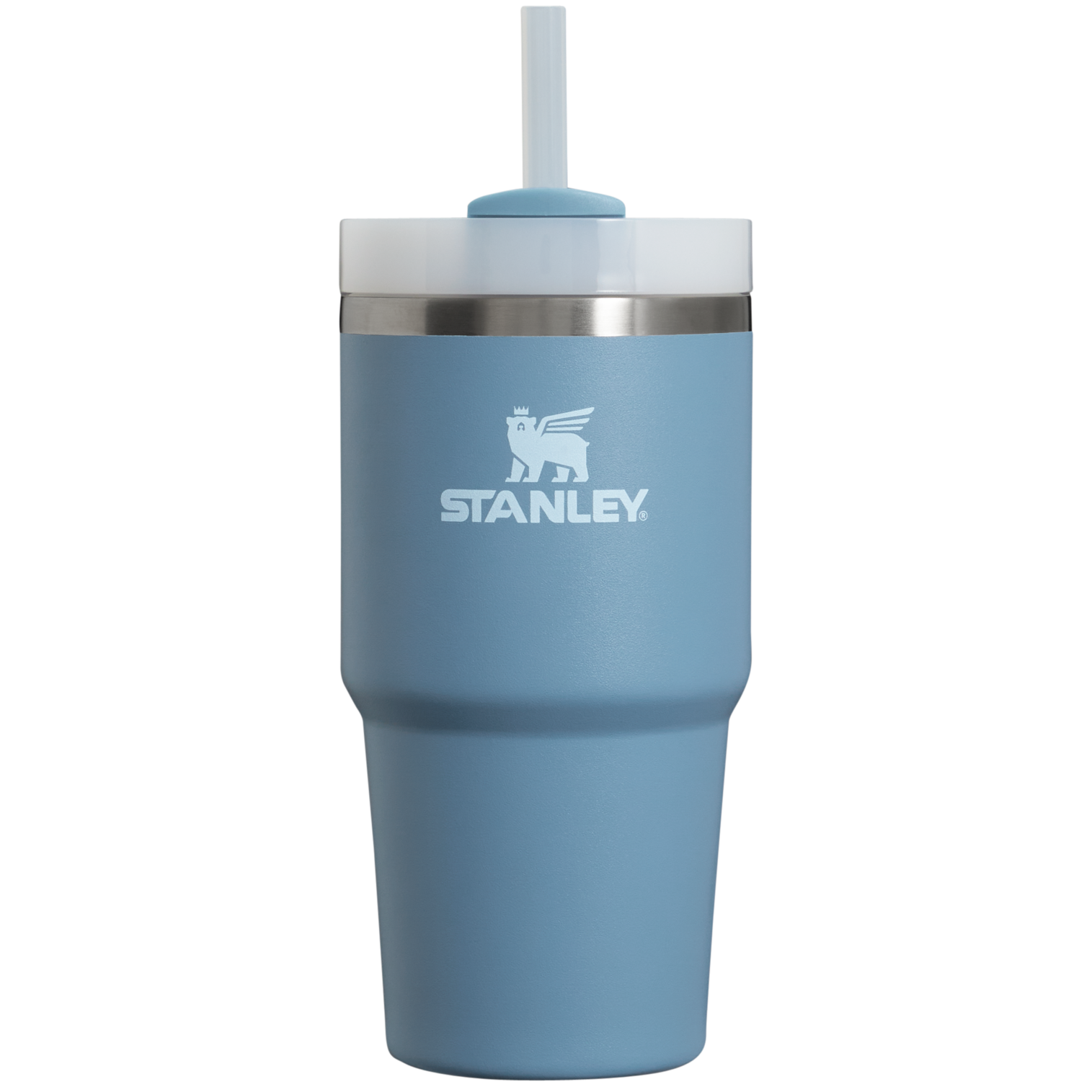 Splash-Resistant FlowState The Quencher H2.0 Flowstate Tumbler D030T - Double-Wall Vacuum Insulated Travel Tumbler with Straw Detail