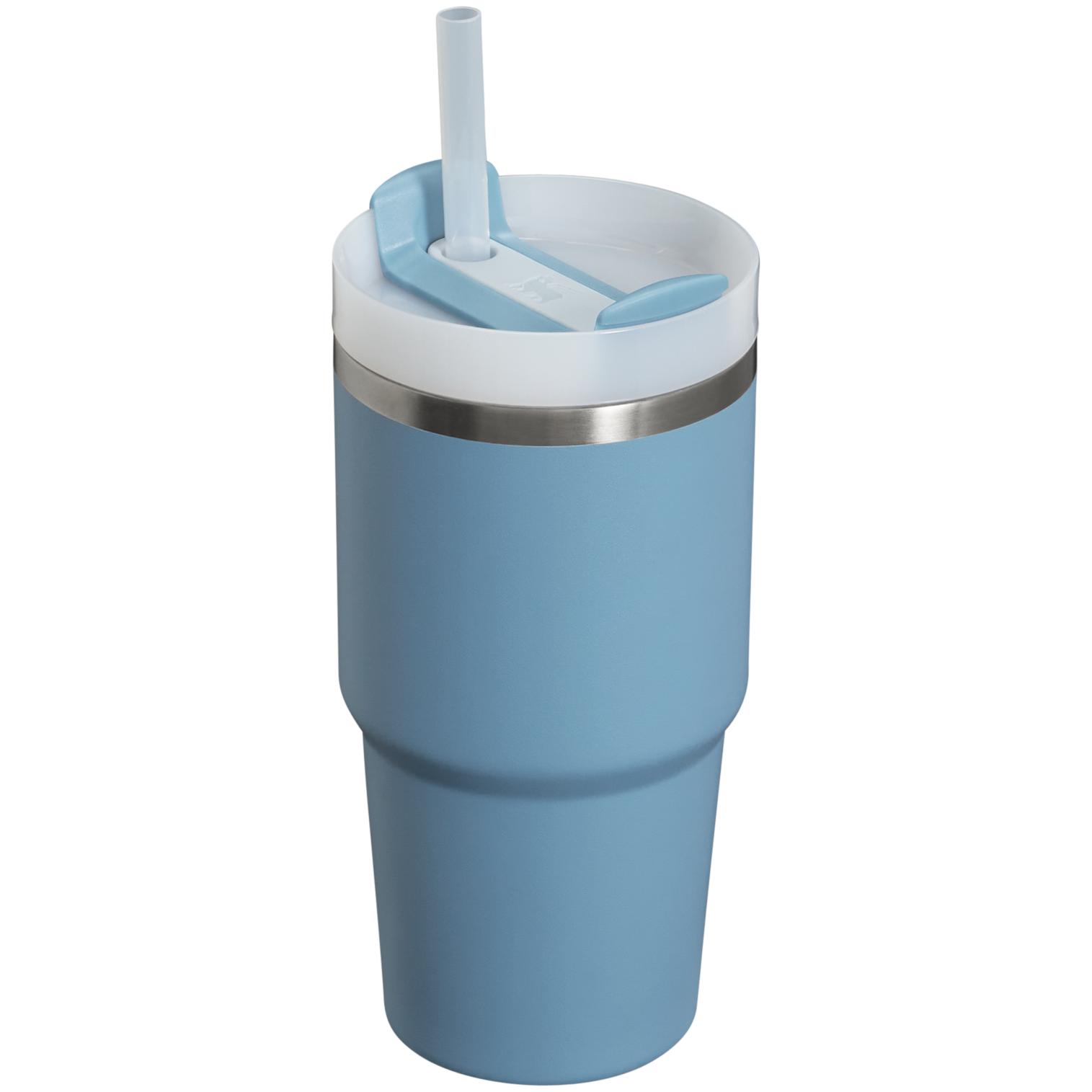 Splash-Resistant FlowState The Quencher H2.0 Flowstate Tumbler D030T - Double-Wall Vacuum Insulated Travel Tumbler with Straw Detail