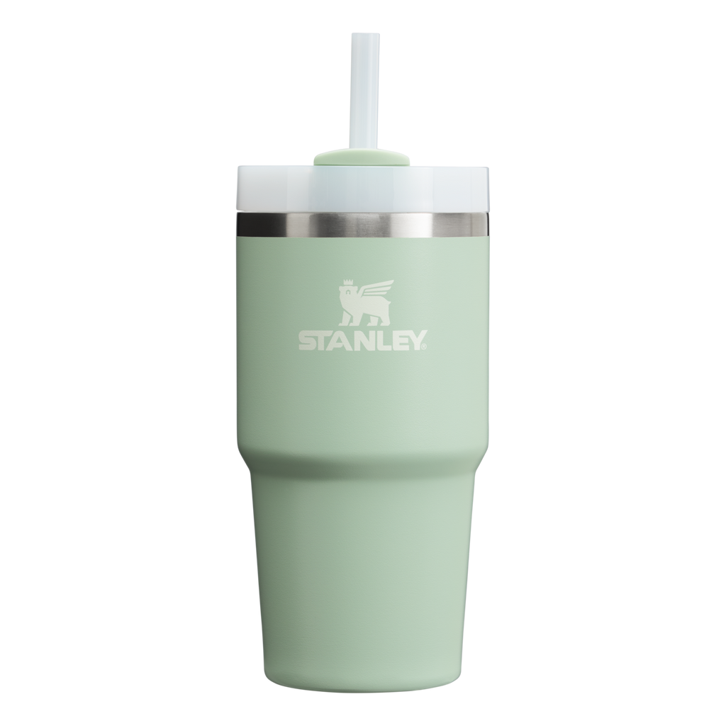 Splash-Resistant FlowState The Quencher H2.0 Flowstate Tumbler D030T - Double-Wall Vacuum Insulated Travel Tumbler with Straw Detail