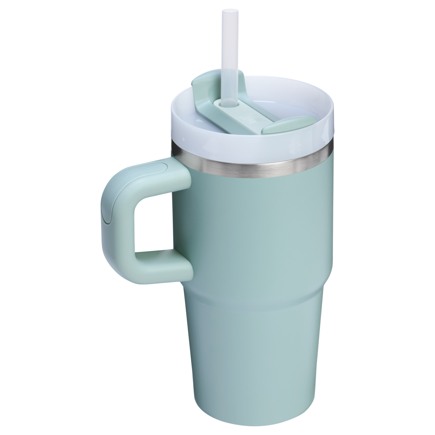 Splash-Resistant FlowState The Quencher H2.0 Flowstate Tumbler D030T - Double-Wall Vacuum Insulated Travel Tumbler with Straw Detail