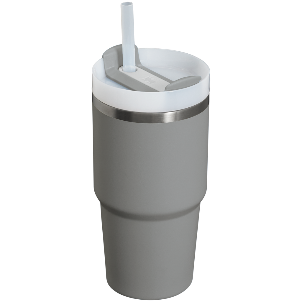 Splash-Resistant FlowState The Quencher H2.0 Flowstate Tumbler D030T - Double-Wall Vacuum Insulated Travel Tumbler with Straw Detail