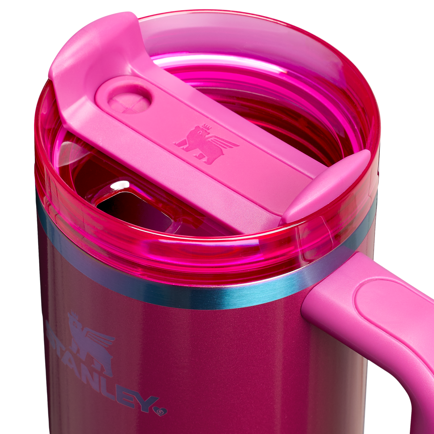 Splash-Resistant FlowState The Quencher H2.0 Flowstate Tumbler D051L - 40oz Large Capacity Car-Cup Friendly Quencher Detail