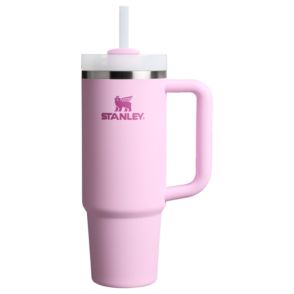 Splash-Resistant FlowState The Quencher H2.0 Flowstate Tumbler D030T - Double-Wall Vacuum Insulated Travel Tumbler with Straw Detail