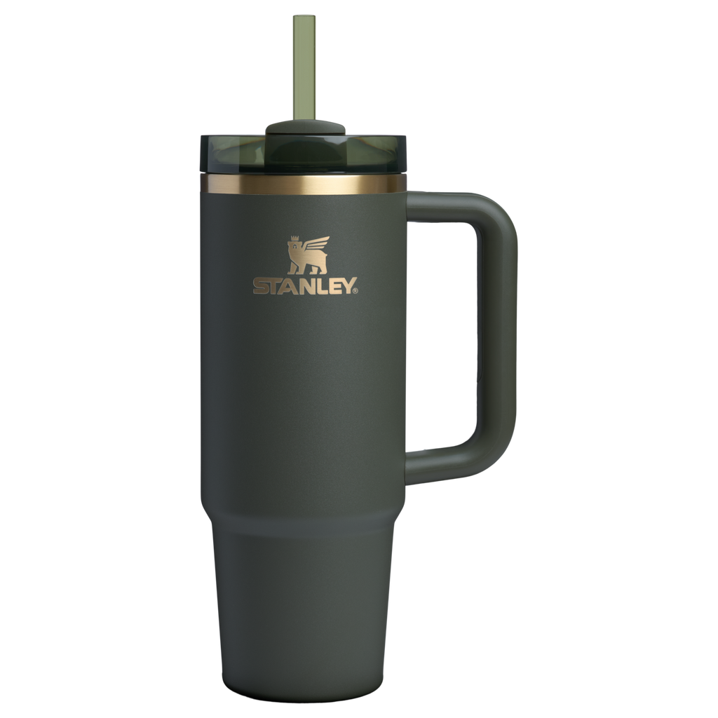 Splash-Resistant FlowState The Quencher H2.0 Flowstate Tumbler | Stanley Create D331C - Premium Stainless Steel Straw Cup for All-Day Hydration Detail