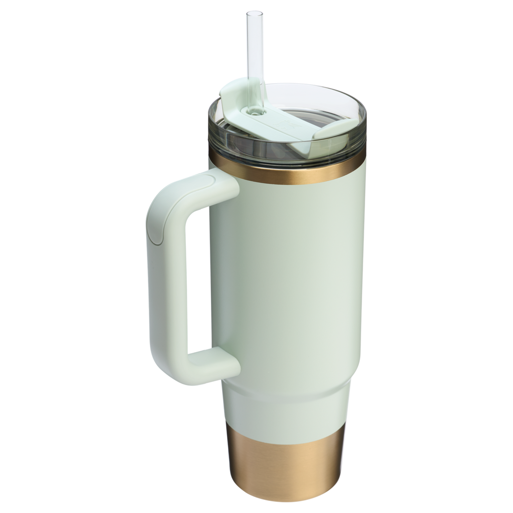 Splash-Resistant FlowState The Quencher H2.0 Flowstate Tumbler D051L - 40oz Large Capacity Car-Cup Friendly Quencher Detail