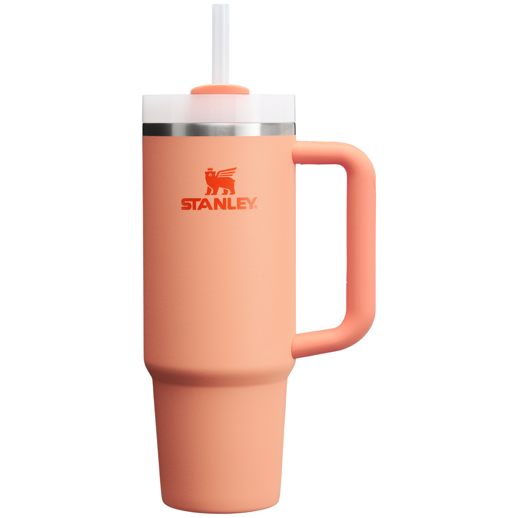 Splash-Resistant FlowState The Quencher H2.0 Flowstate Tumbler | Stanley Create D331C - Premium Stainless Steel Straw Cup for All-Day Hydration Detail