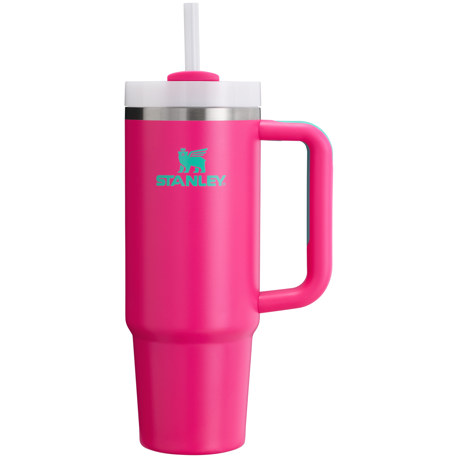Splash-Resistant FlowState The Quencher H2.0 Flowstate Tumbler | Stanley Create D331C - Premium Stainless Steel Straw Cup for All-Day Hydration Detail