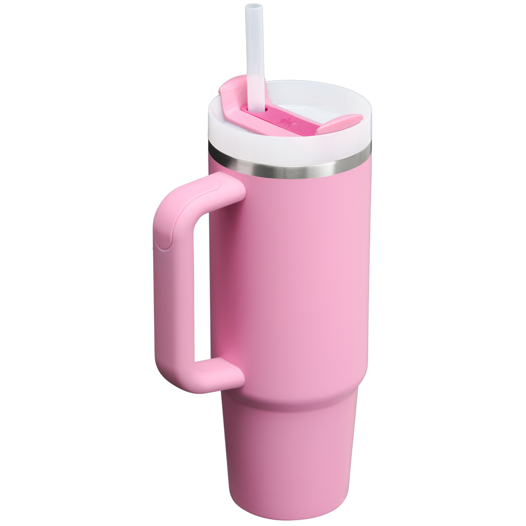 Splash-Resistant FlowState The Quencher H2.0 Flowstate Tumbler | Stanley Create D331C - Premium Stainless Steel Straw Cup for All-Day Hydration Detail