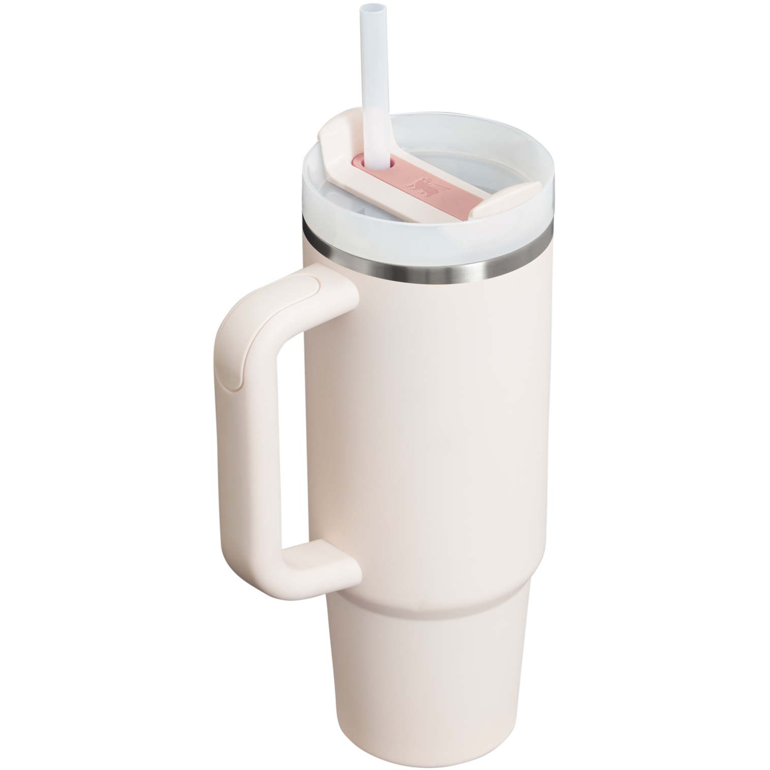 Splash-Resistant FlowState The Quencher H2.0 Flowstate Tumbler | Stanley Create D331C - Premium Stainless Steel Straw Cup for All-Day Hydration Detail