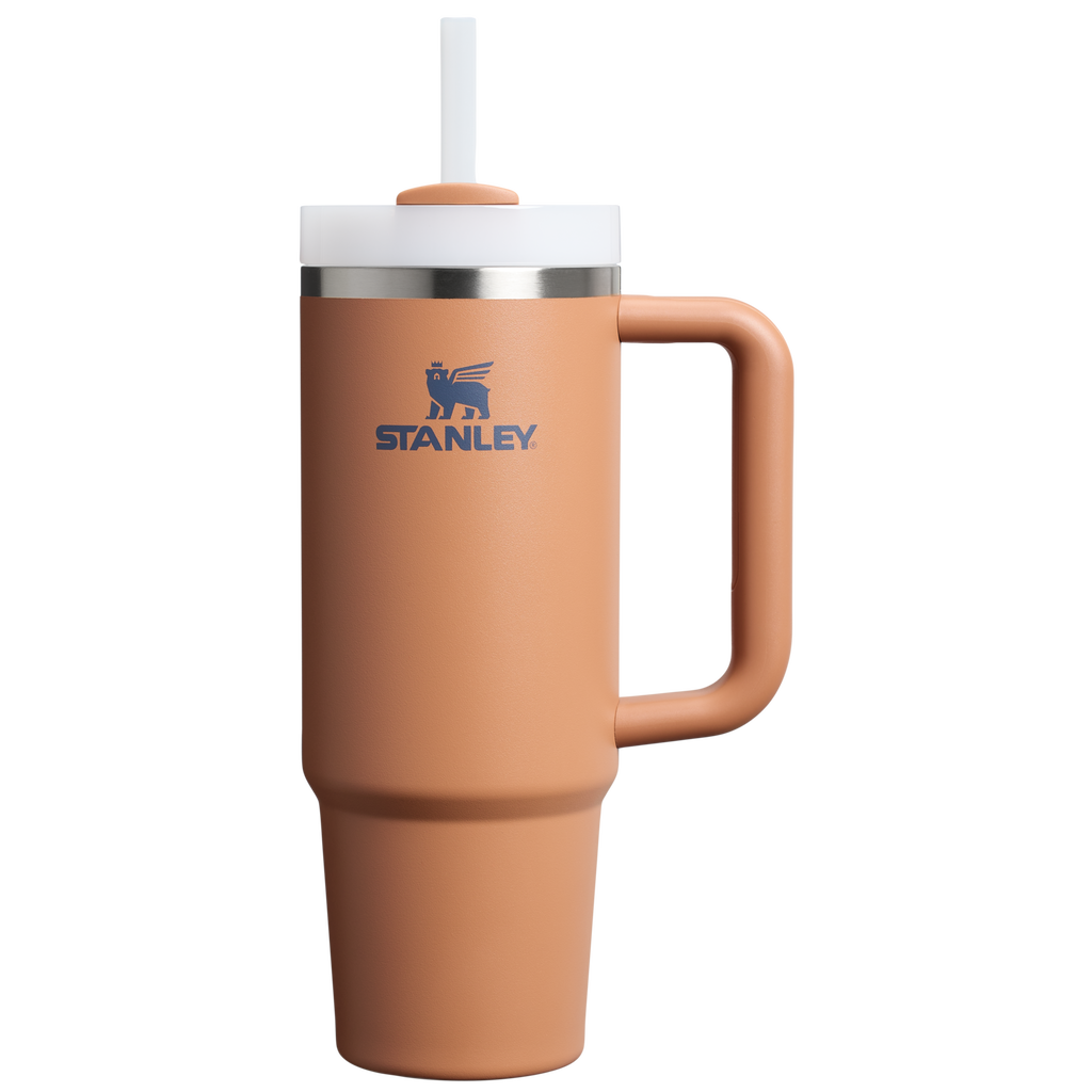 Splash-Resistant FlowState The Quencher H2.0 Flowstate Tumbler D030T - Double-Wall Vacuum Insulated Travel Tumbler with Straw Detail