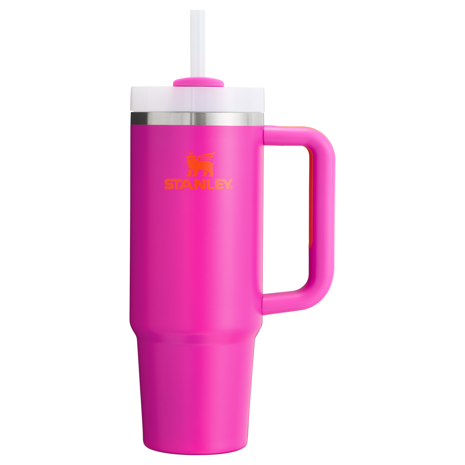 Splash-Resistant FlowState The Quencher H2.0 Flowstate Tumbler | Stanley Create D331C - Premium Stainless Steel Straw Cup for All-Day Hydration Detail
