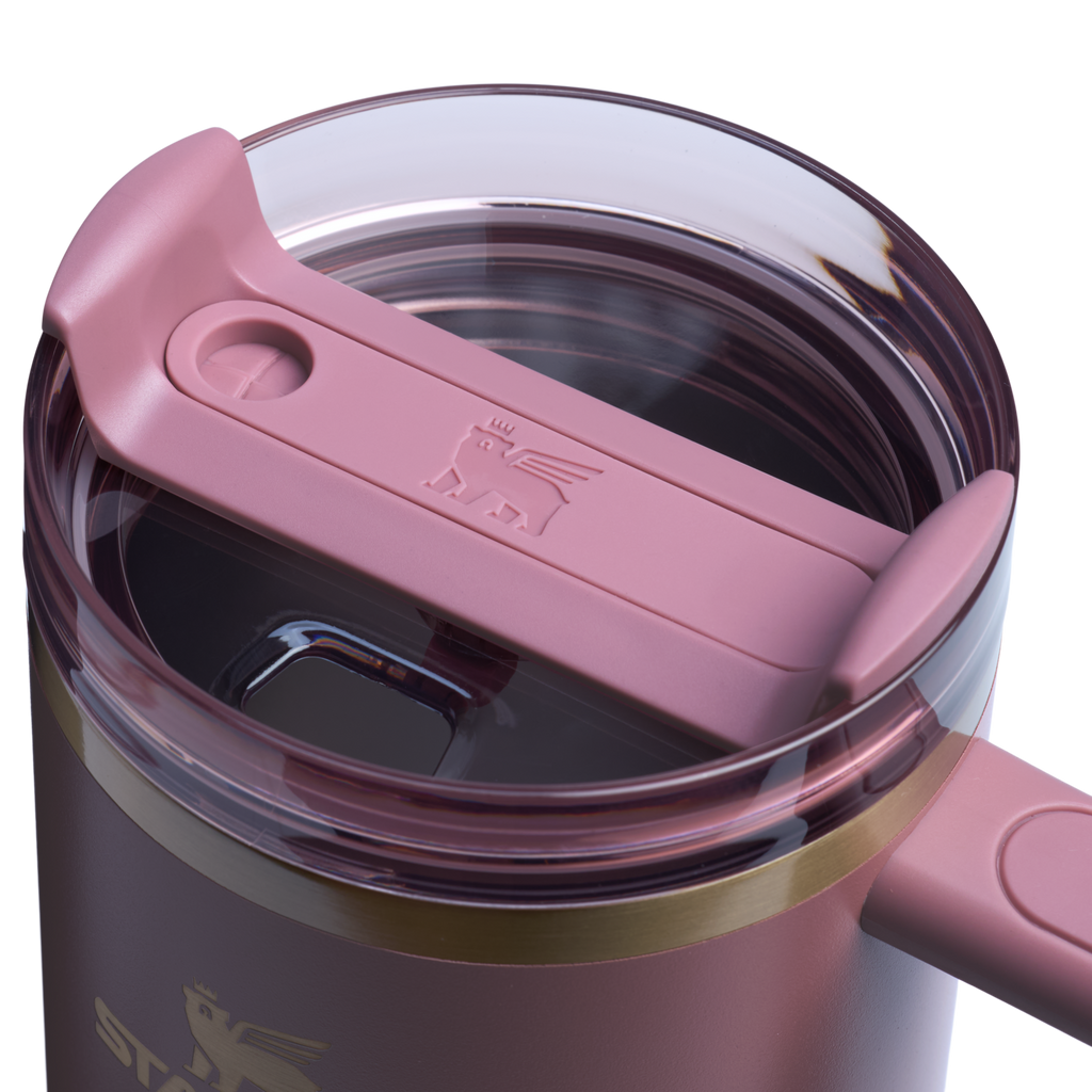 Double-Wall Vacuum The Quencher H2.0 Flowstate Tumbler  | Stanley Create D332L - Premium Stainless Steel Straw Cup for All-Day Hydration Detail