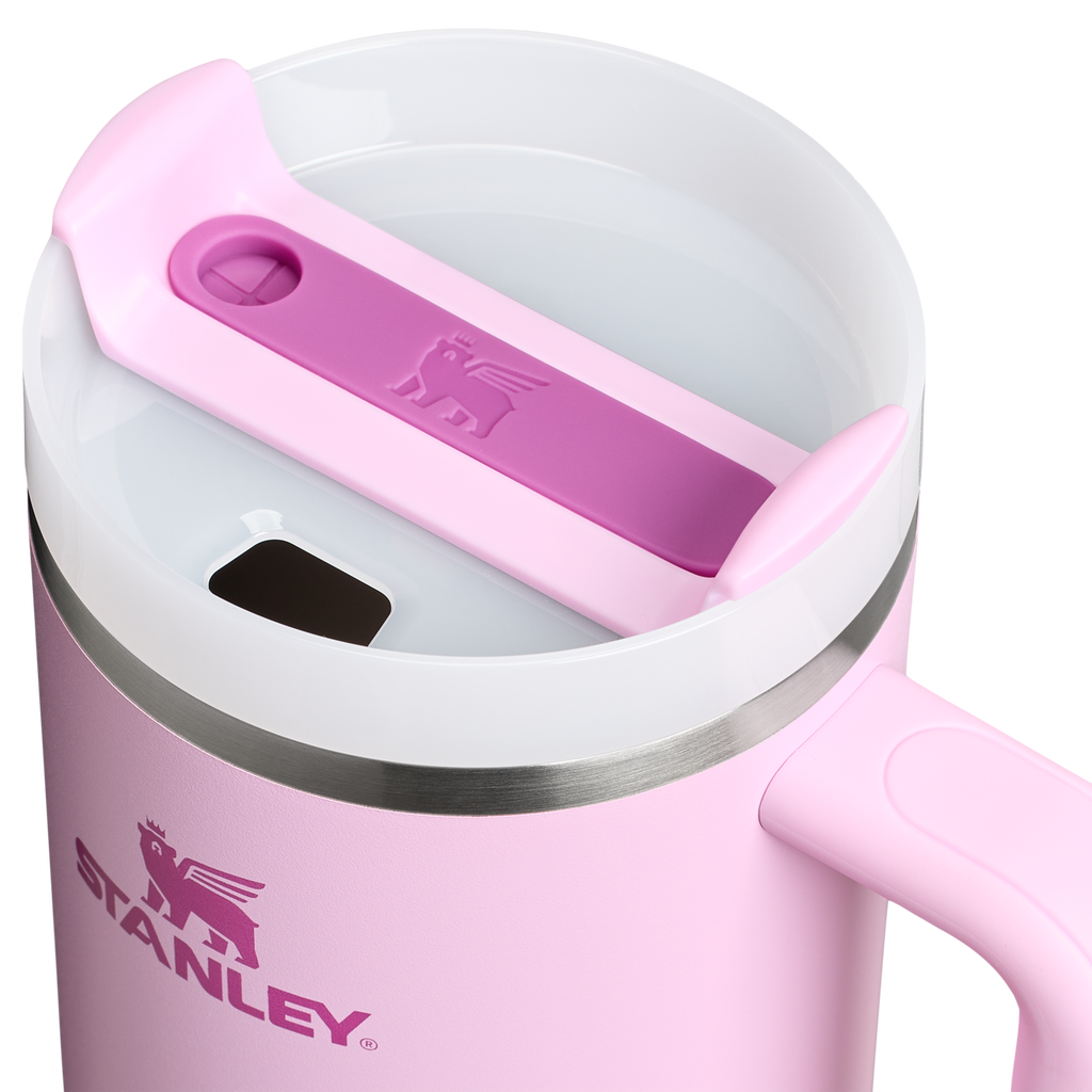 Double-Wall Vacuum The Quencher H2.0 Flowstate Tumbler  | Stanley Create D332L - Premium Stainless Steel Straw Cup for All-Day Hydration Detail