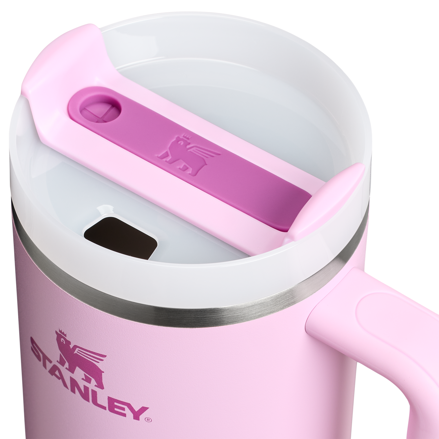 Double-Wall Vacuum The Quencher H2.0 Flowstate Tumbler D050X - FlowState 3-Position Lid Insulated Travel Mug Detail