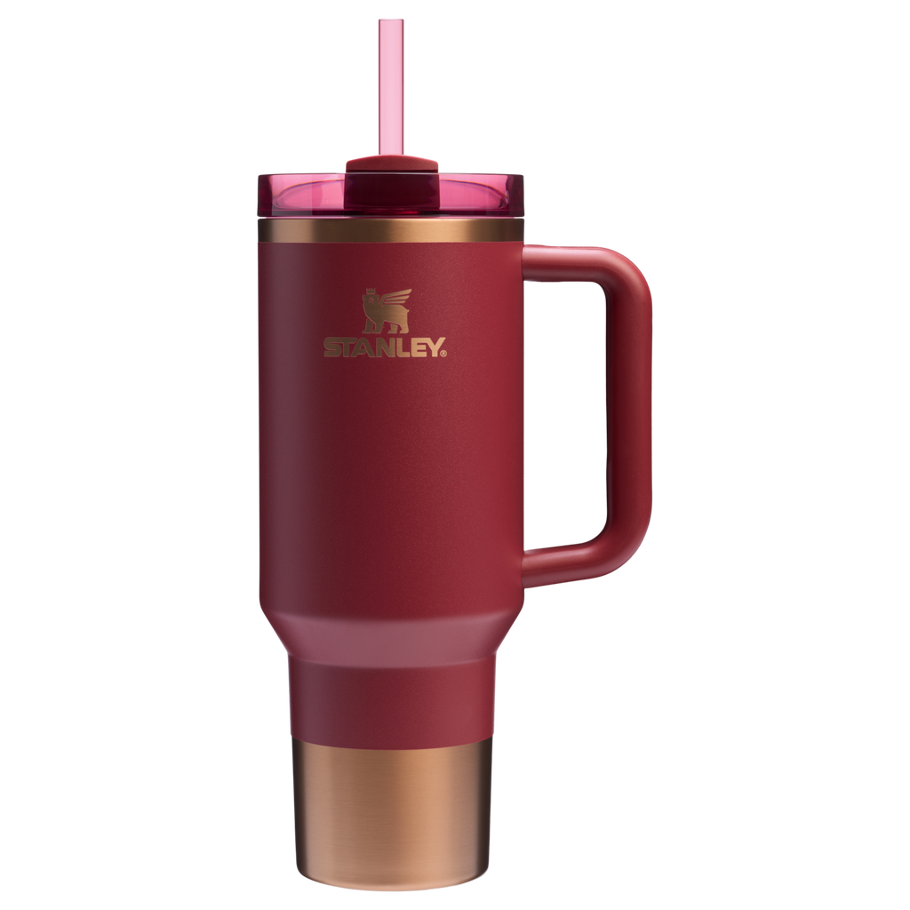 Double-Wall Vacuum The Quencher H2.0 Flowstate Tumbler  | Stanley Create D332L - Premium Stainless Steel Straw Cup for All-Day Hydration Detail