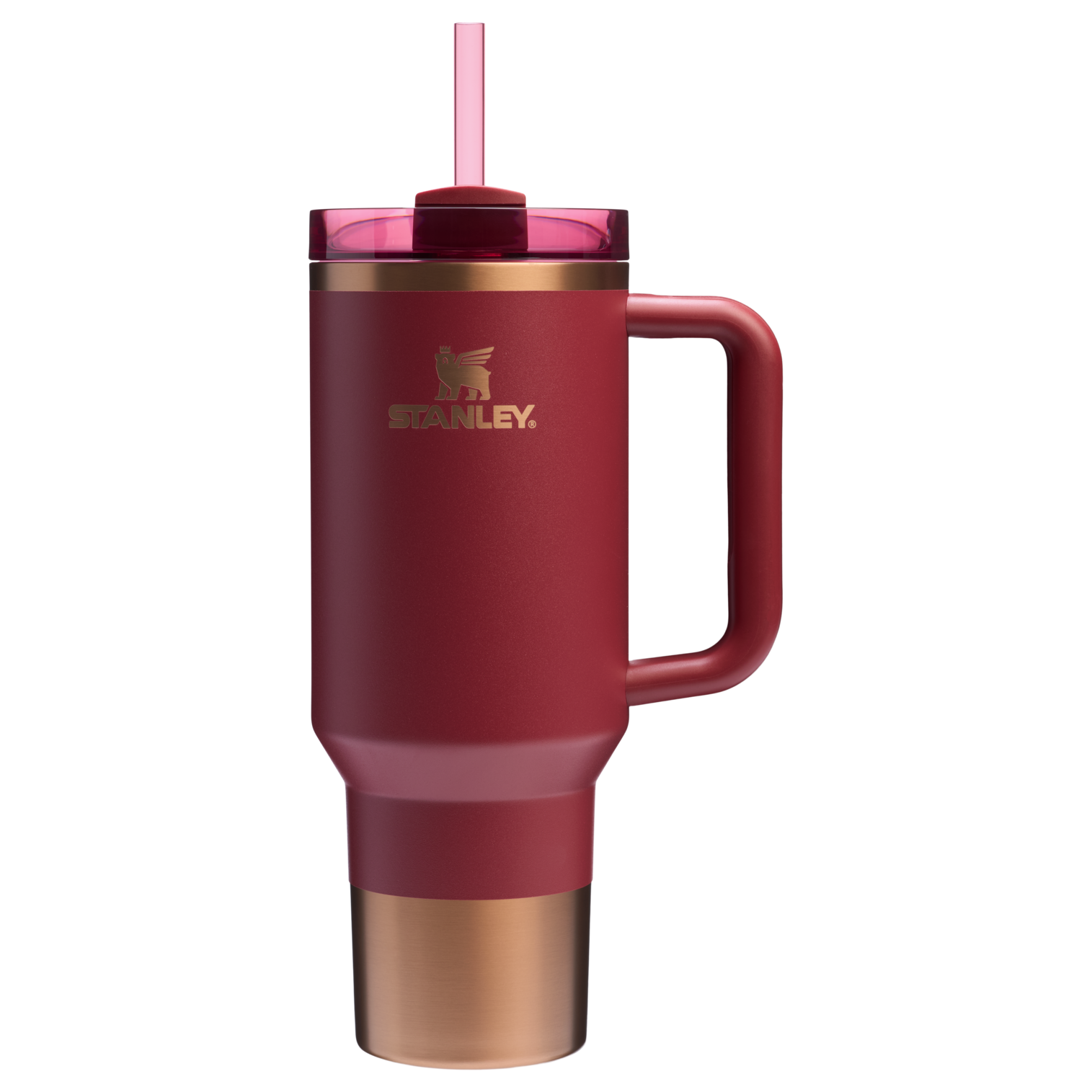 Double-Wall Vacuum The Quencher H2.0 Flowstate Tumbler  | Stanley Create D332L - Premium Stainless Steel Straw Cup for All-Day Hydration Detail