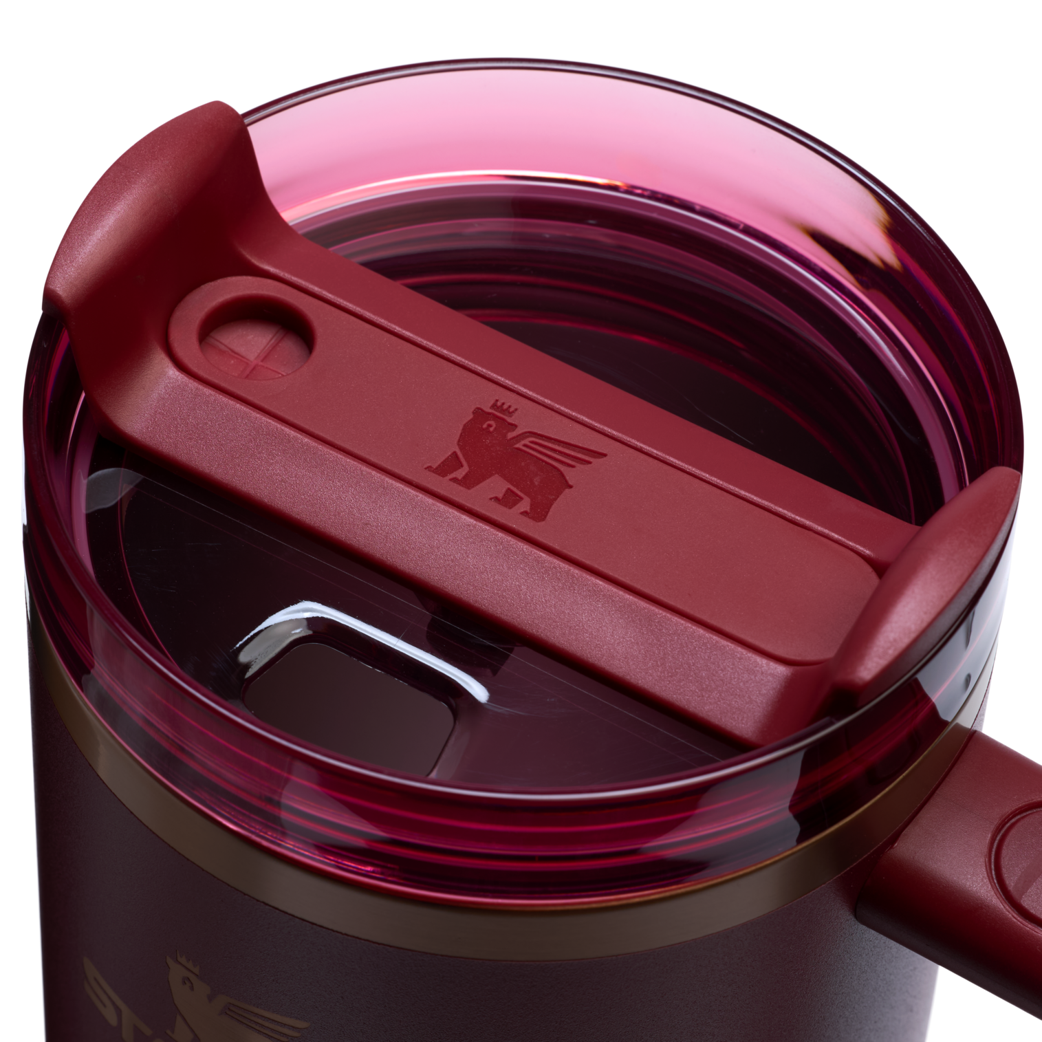 Double-Wall Vacuum The Quencher H2.0 Flowstate Tumbler  | Stanley Create D332L - Premium Stainless Steel Straw Cup for All-Day Hydration Detail