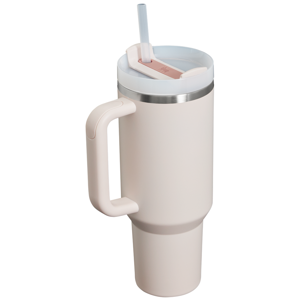 Double-Wall Vacuum The Quencher H2.0 Flowstate Tumbler  | Stanley Create D332L - Premium Stainless Steel Straw Cup for All-Day Hydration Detail