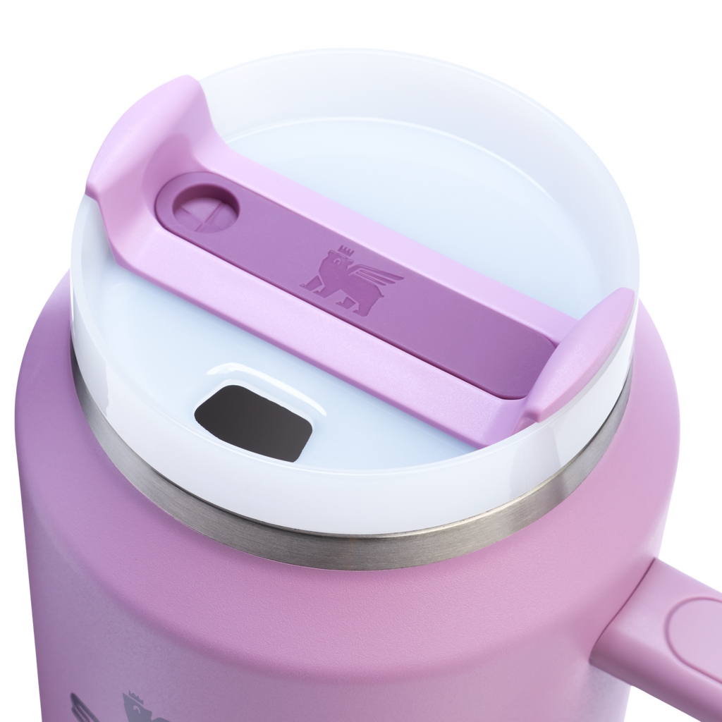 Double-Wall Vacuum The Quencher H2.0 Flowstate Tumbler D033Q - Double-Wall Vacuum Insulated Travel Tumbler with Straw Detail