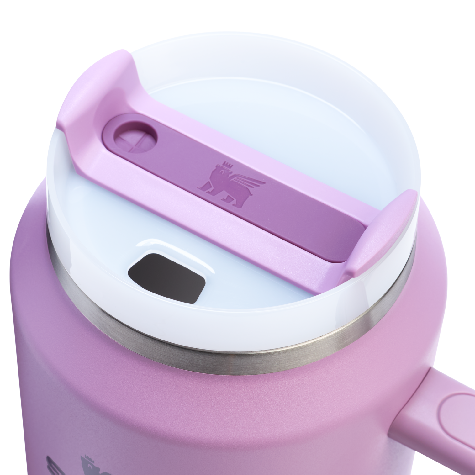 Double-Wall Vacuum The Quencher H2.0 Flowstate Tumbler D033Q - Double-Wall Vacuum Insulated Travel Tumbler with Straw Detail