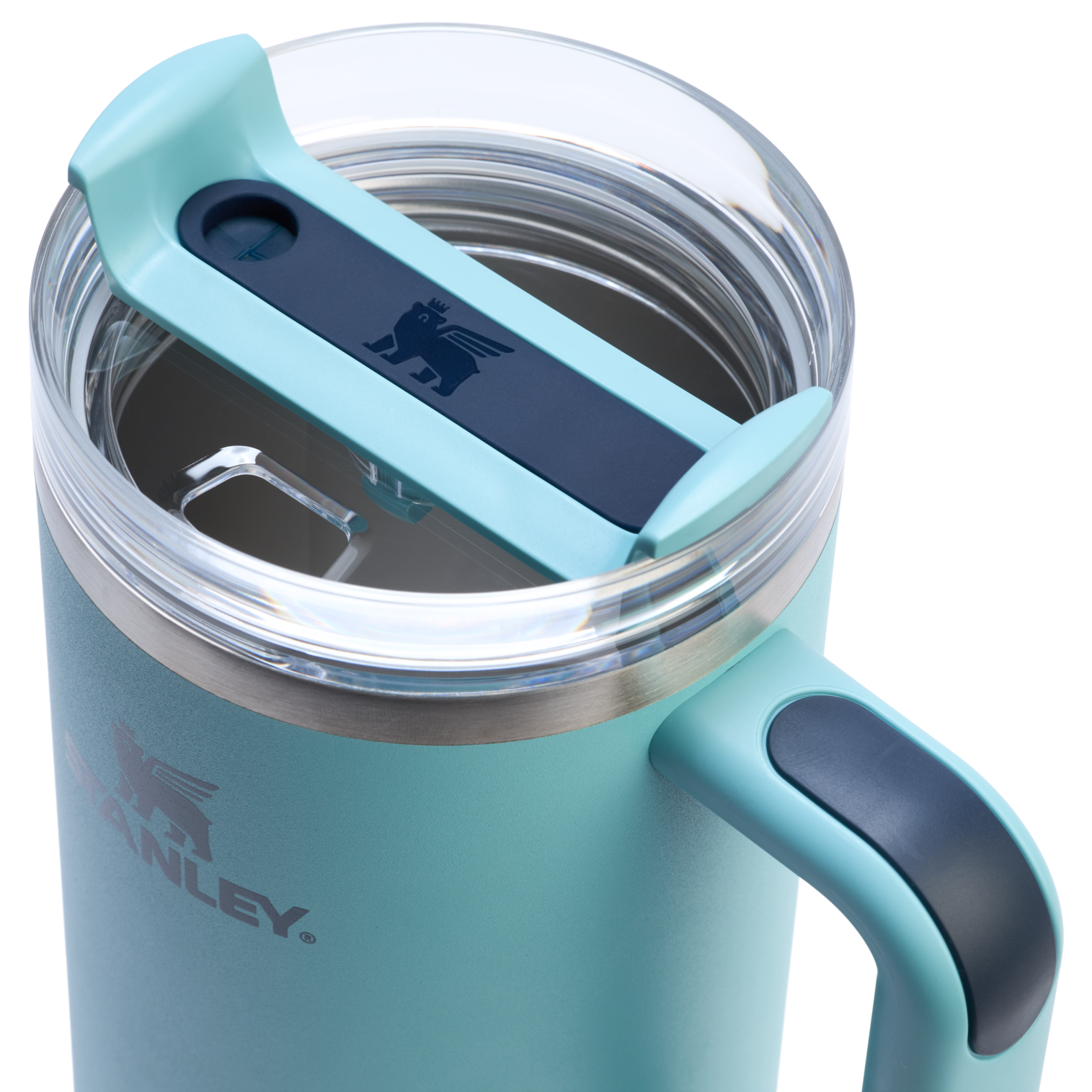 Double-Wall Vacuum The Quencher H2.0 Flowstate Tumbler  | Stanley Create D332L - Premium Stainless Steel Straw Cup for All-Day Hydration Detail