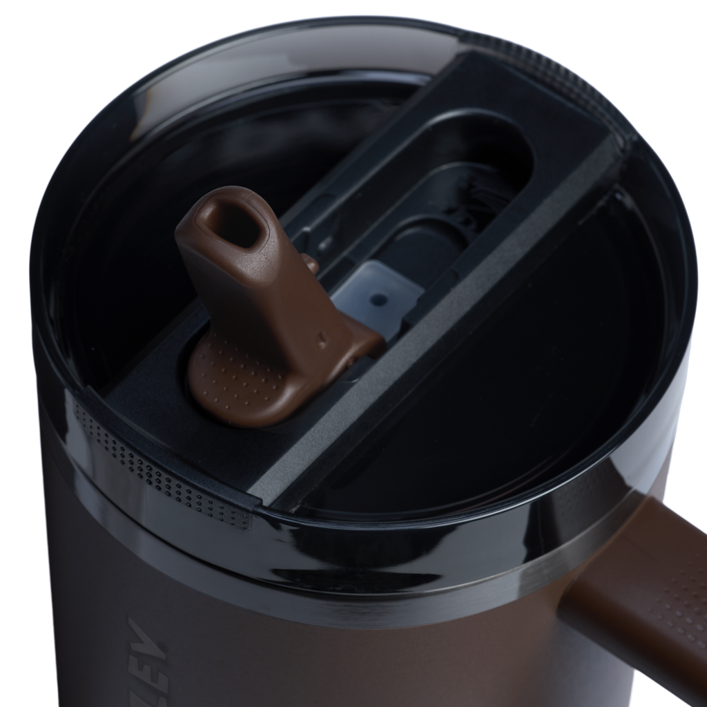 Double-Wall Vacuum The Quencher H2.0 Flowstate Tumbler D050X - FlowState 3-Position Lid Insulated Travel Mug Detail