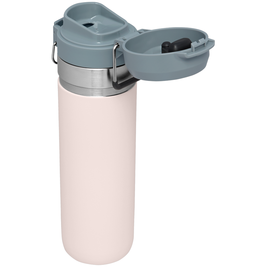 Splash-Resistant FlowState The Quencher H2.0 Flowstate Tumbler D030T - Double-Wall Vacuum Insulated Travel Tumbler with Straw Detail