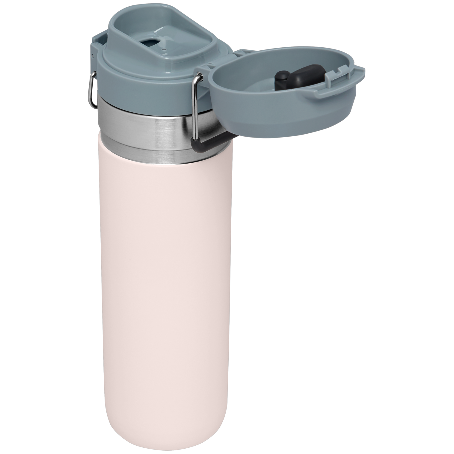 Splash-Resistant FlowState The Quencher H2.0 Flowstate Tumbler D030T - Double-Wall Vacuum Insulated Travel Tumbler with Straw Detail