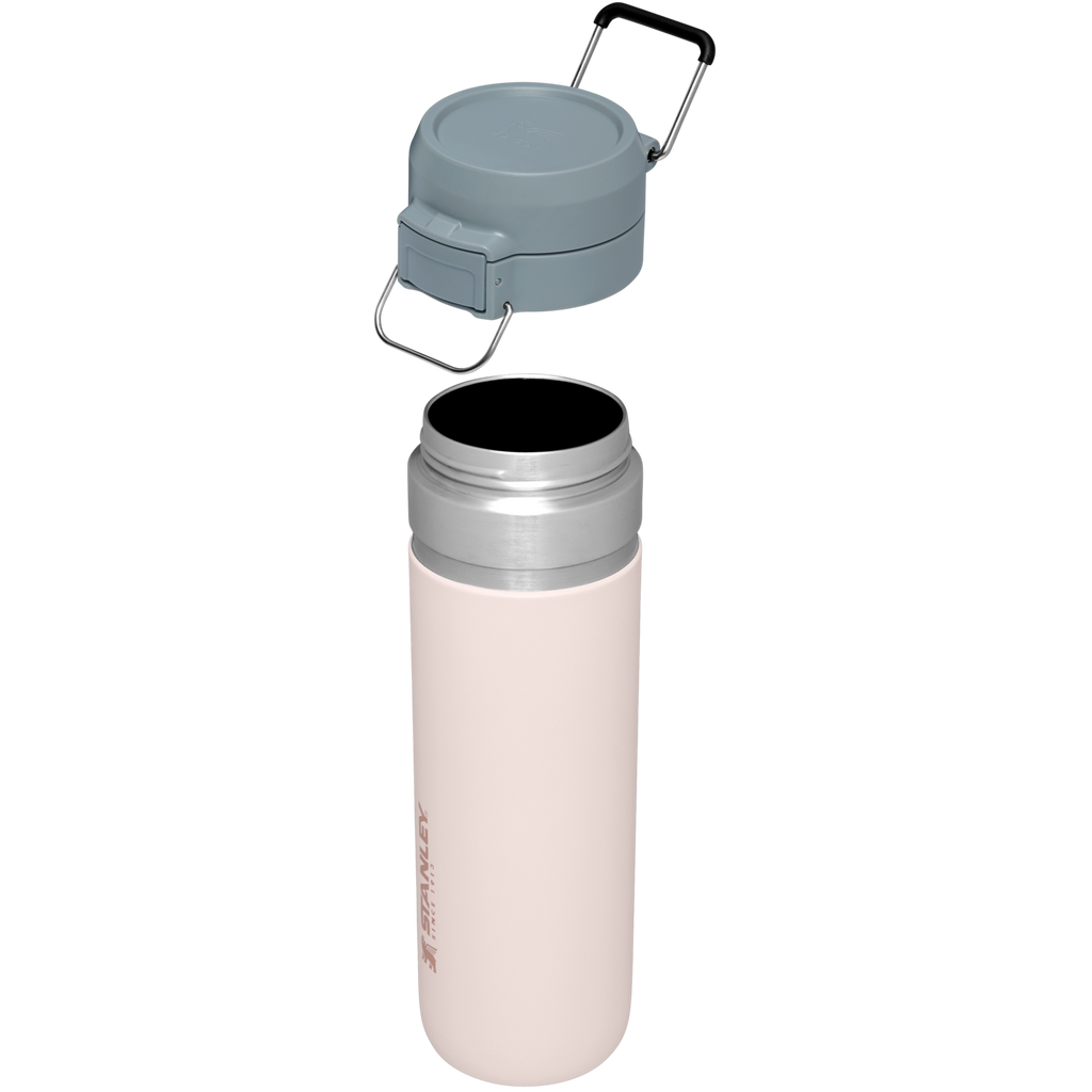 Splash-Resistant FlowState The Quencher H2.0 Flowstate Tumbler D030T - Double-Wall Vacuum Insulated Travel Tumbler with Straw Detail